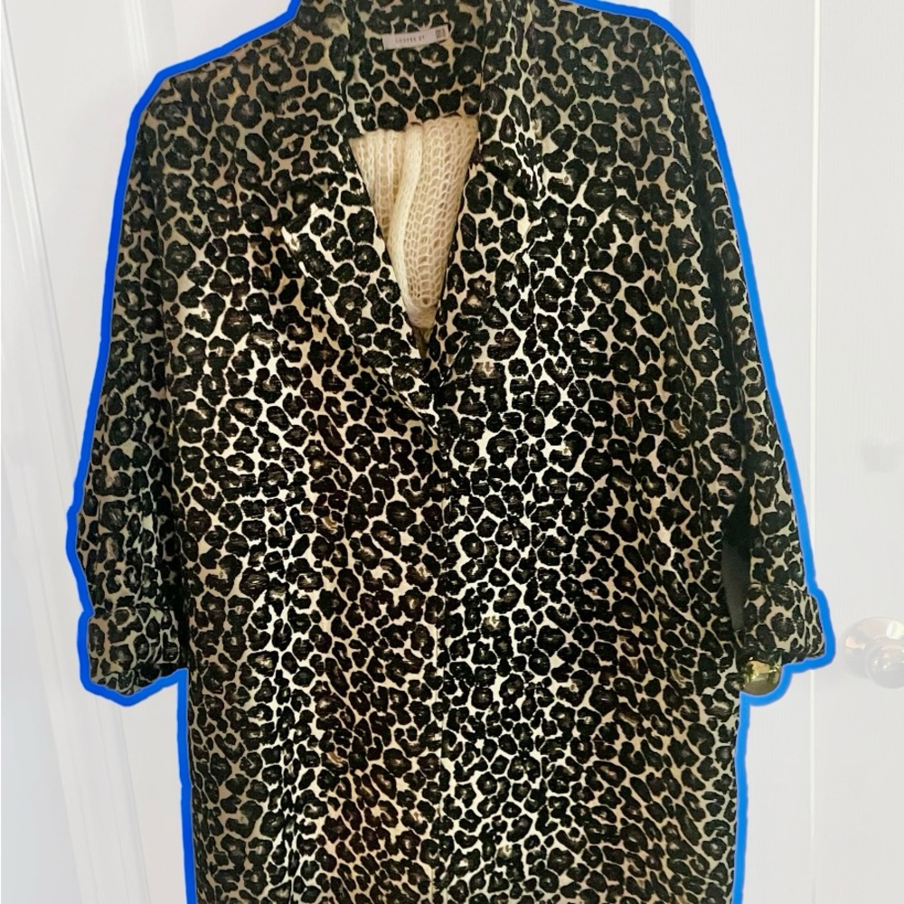Fun Animal Print Coat😊